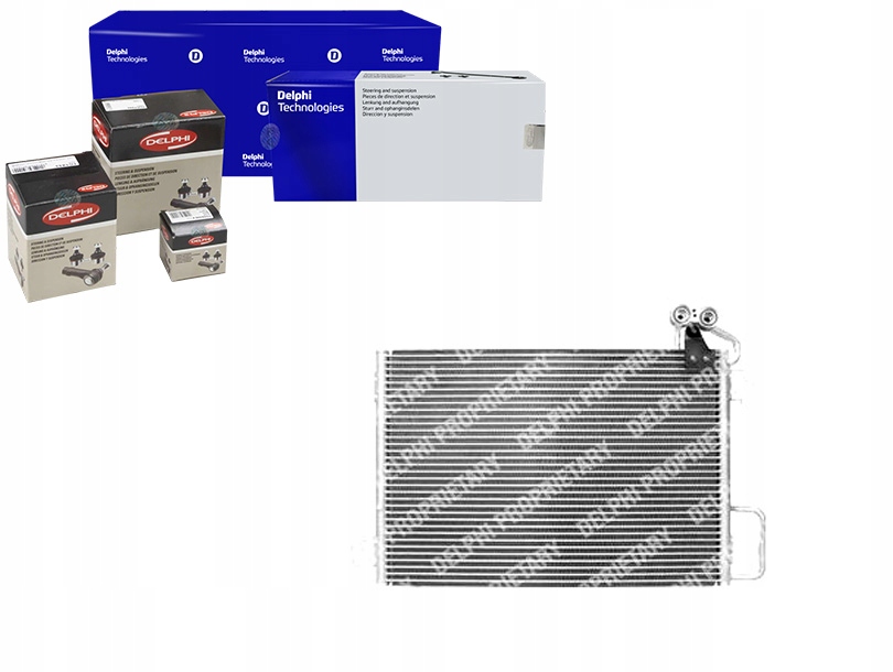DELTSP0225466/RS4 - DELPHI КОНДЕНСАТОР КОНДИЦИОНЕР РАДИАТОР 7700434383