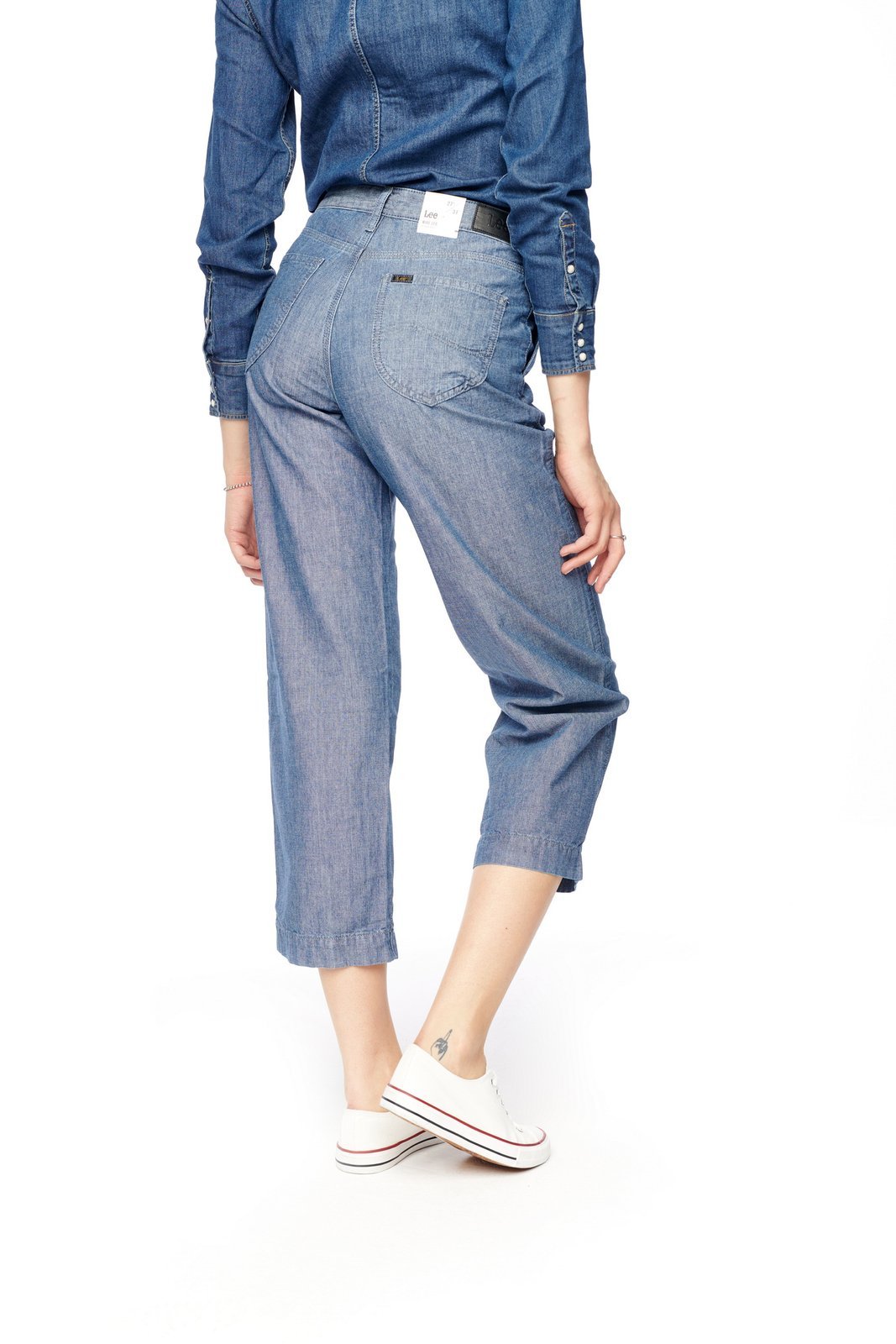 

Lee Wide Leg Chambray L31GCMFE 29/31