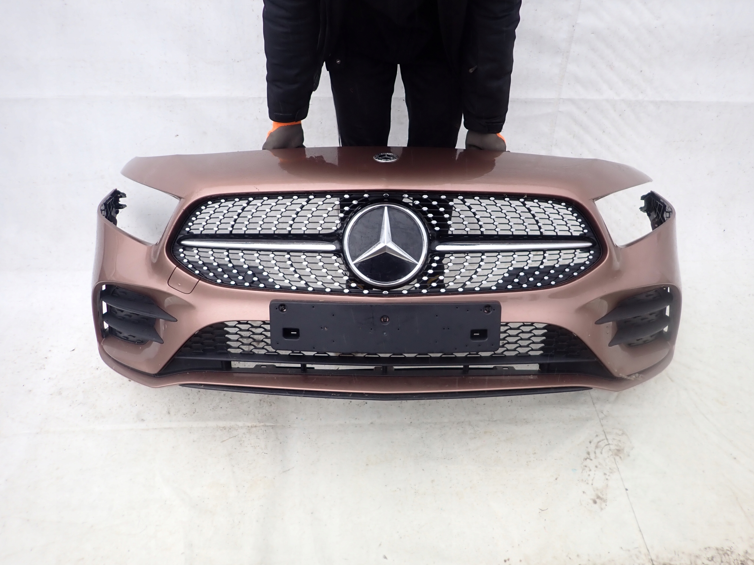 MERCEDES A-KLASA W177 AMG 18- bumper front PDC
