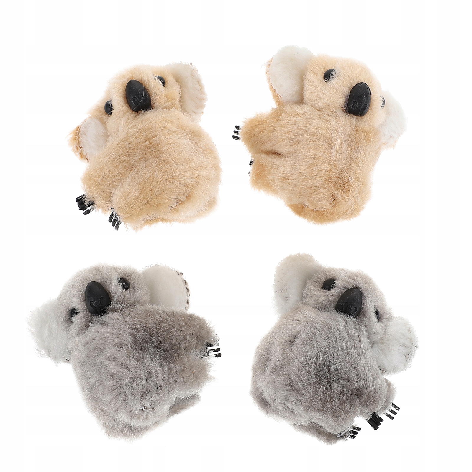 DZIEWCZYNA PLUSZOWA ZACISKA DO WŁOSÓW AKCESORIA DO WŁOSÓW DAMSKA