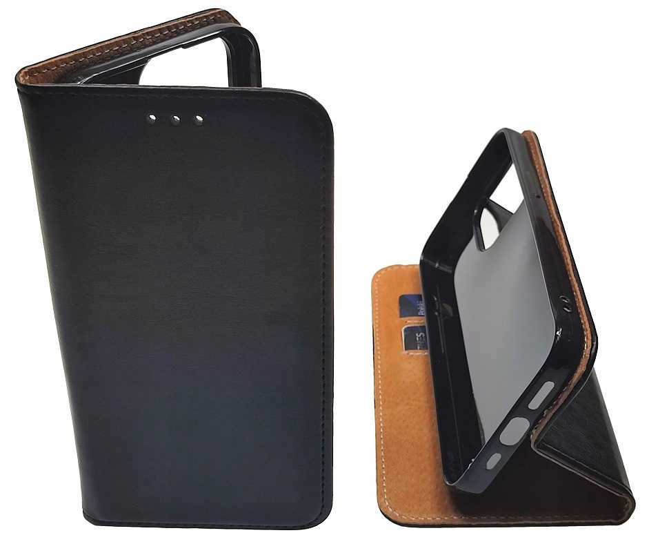Etui SPECIAL 100% Skóra do iPhone 14 PRO 14PRO Kolor czarny