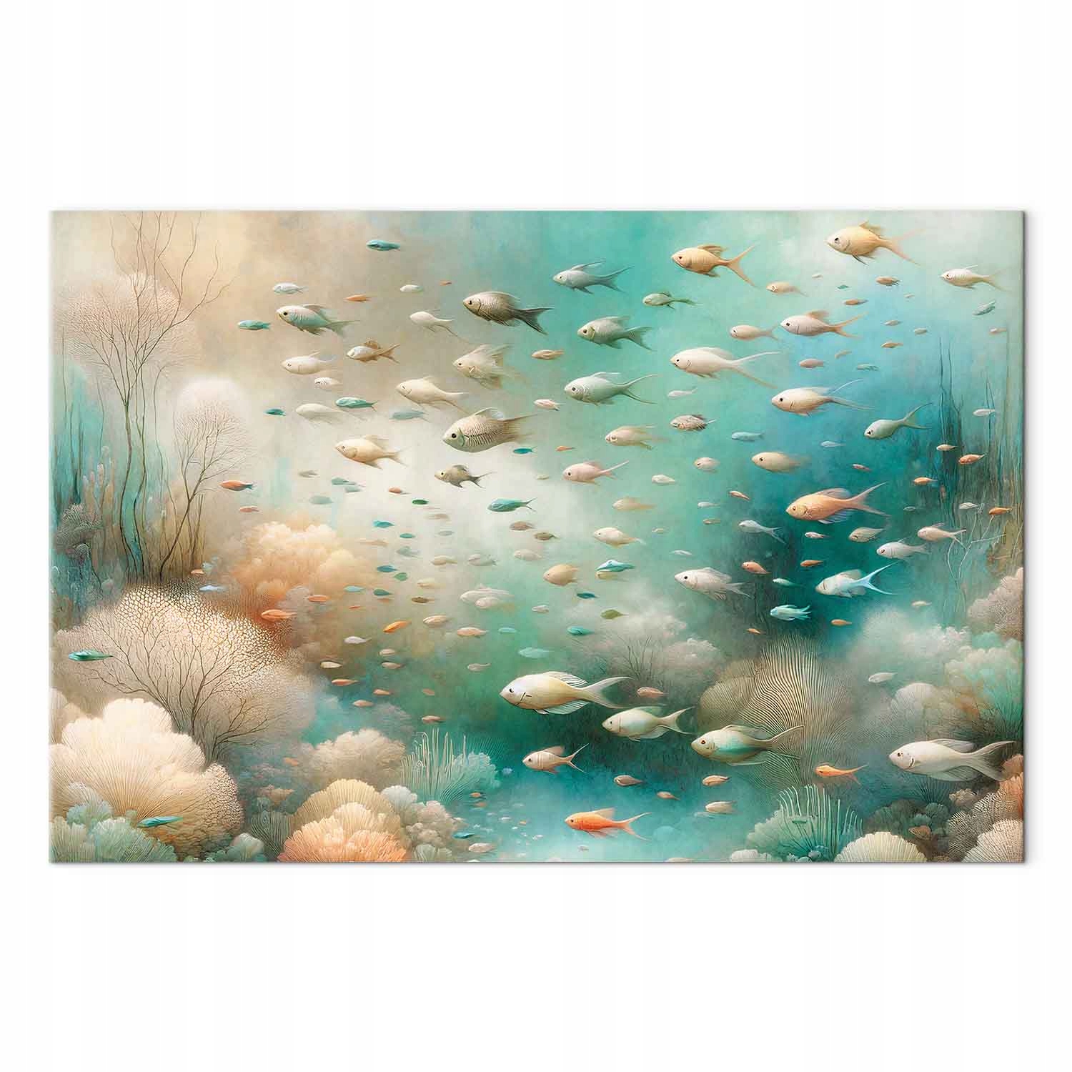Obraz na plátně Příroda Voda Moře Oceán Rostliny Ryby 90x60 cm