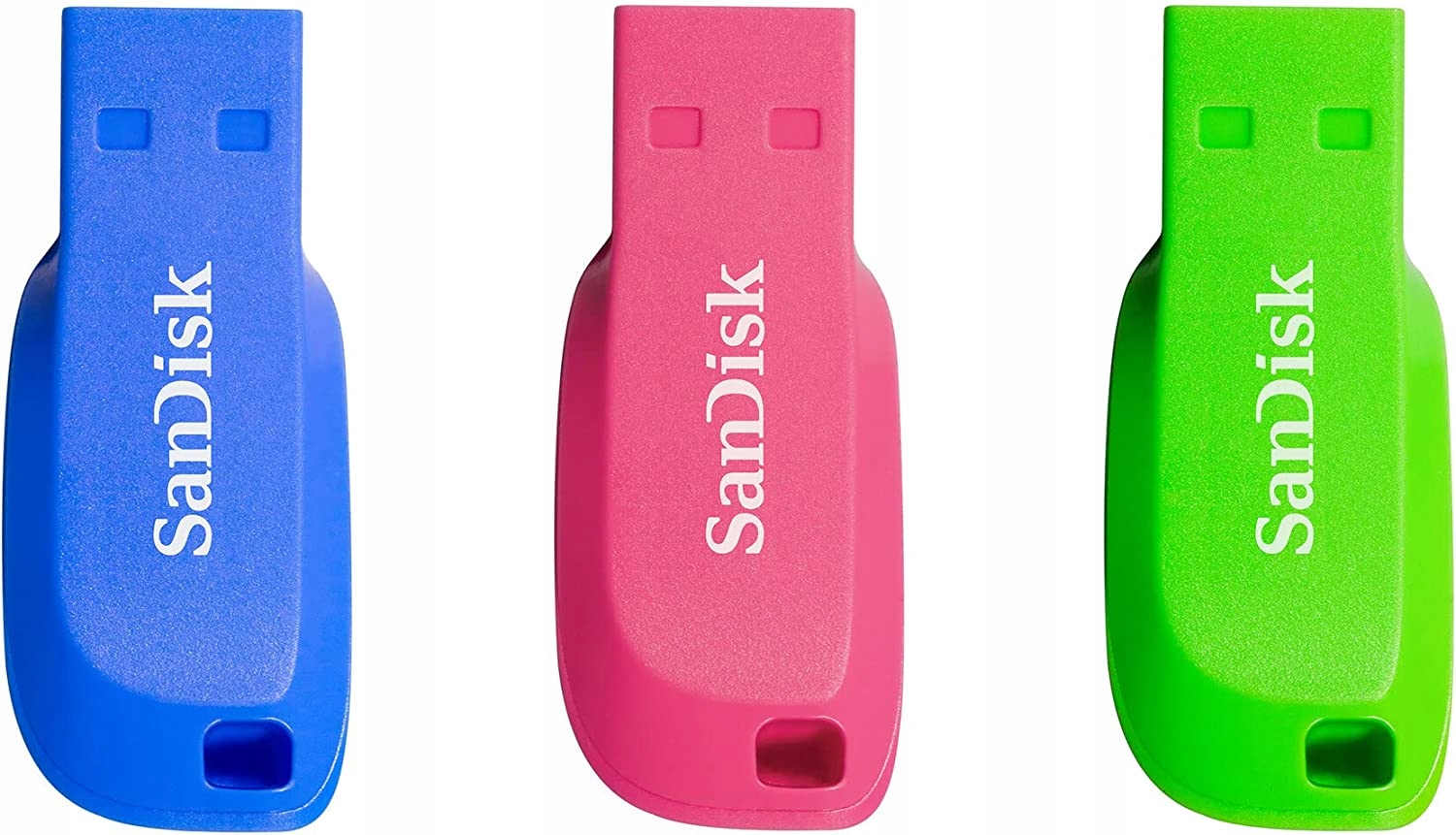 Pendrive SanDisk Cruzer Blade USB 32 GB 3 sztuki Interfejs USB 2.0