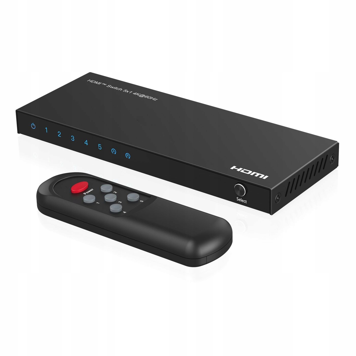 MicroConnect 4K@60Hz Hdmi Switch 5x1, Hdcp