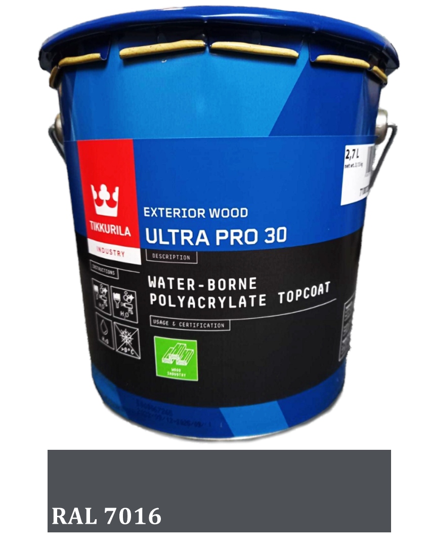 Farba kryjąca do podbitki Ultra Pro 30 2,7L RAL 7016 antracytowa