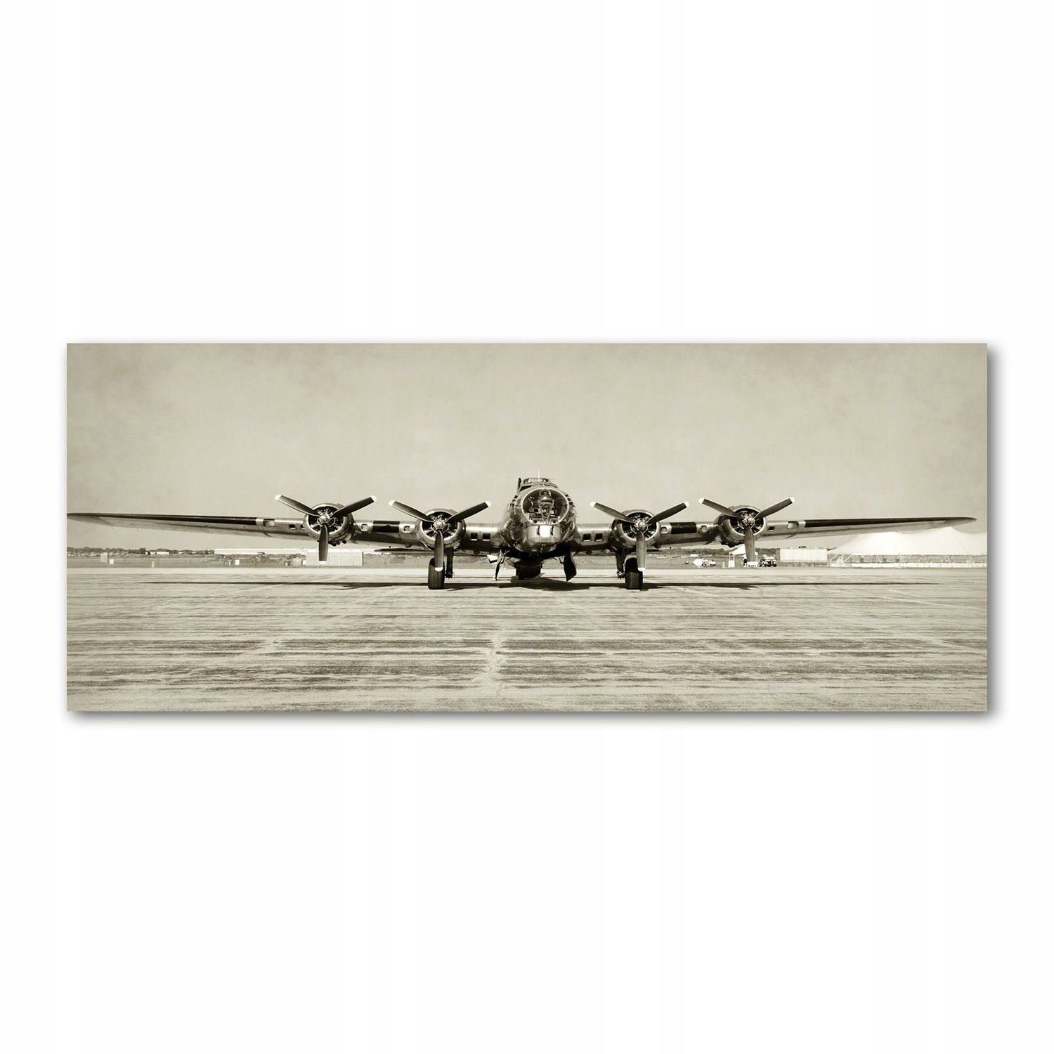 

Foto obraz akryl zdjęcie Stary bombowiec 125x50 cm