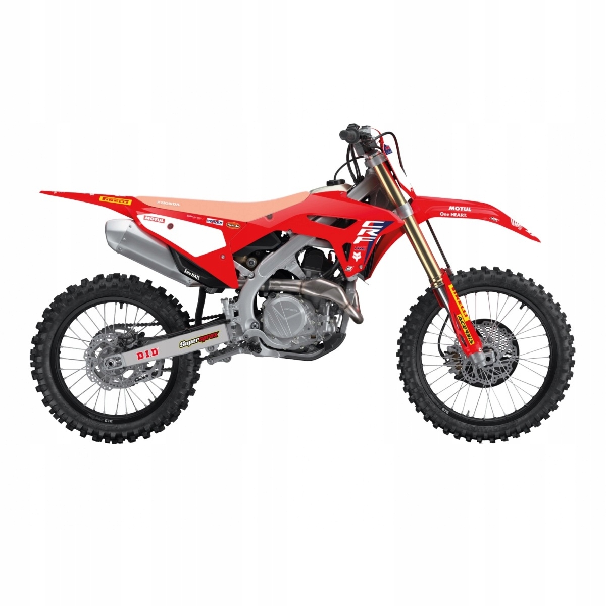 Blackbird Sada Nálepiek (oklein) Honda Crf 250R '22-'24, Crf 450R '21-'2