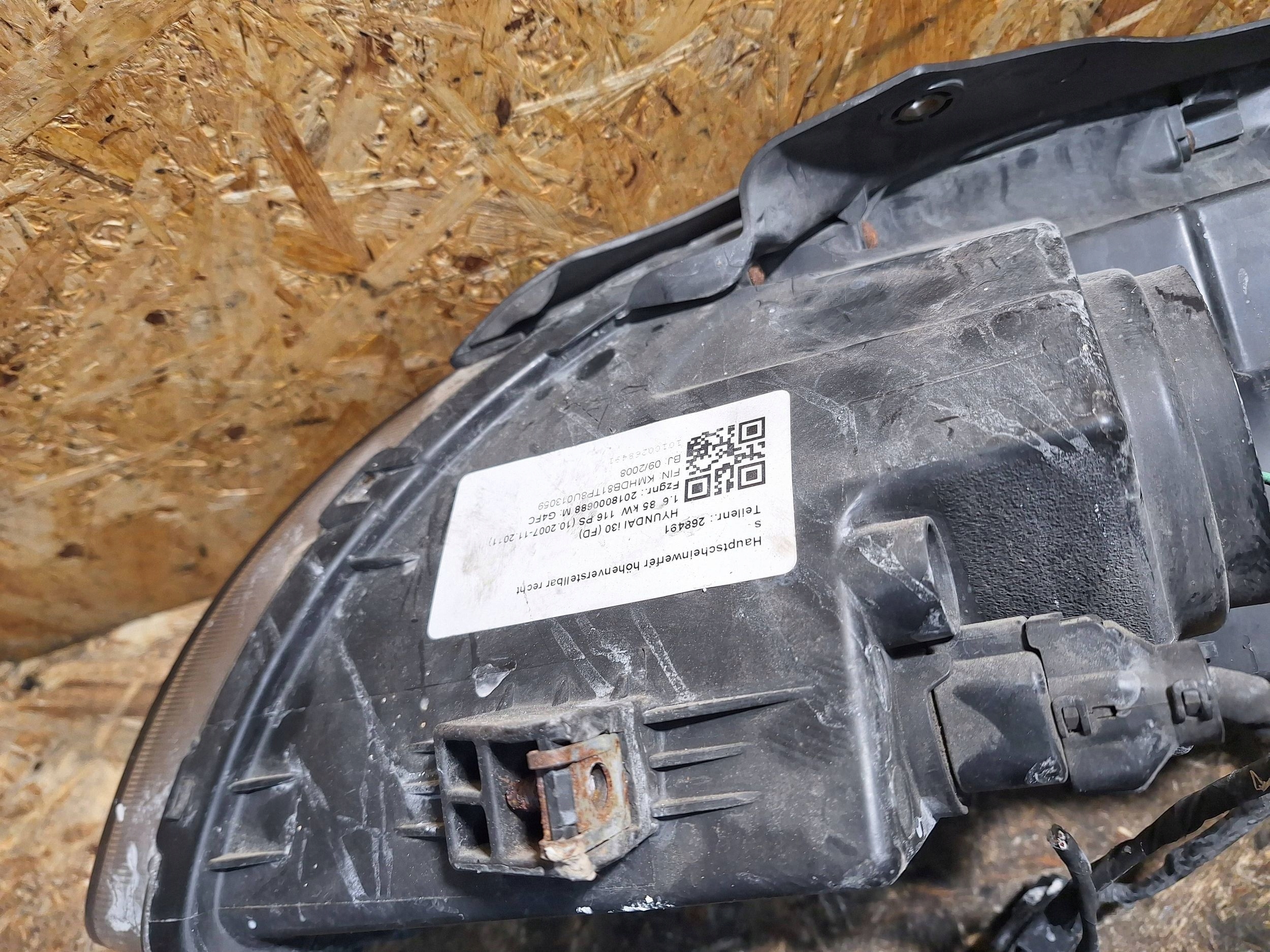light right front HYUNDAI I30 and 07-09 EUROPA JASNA