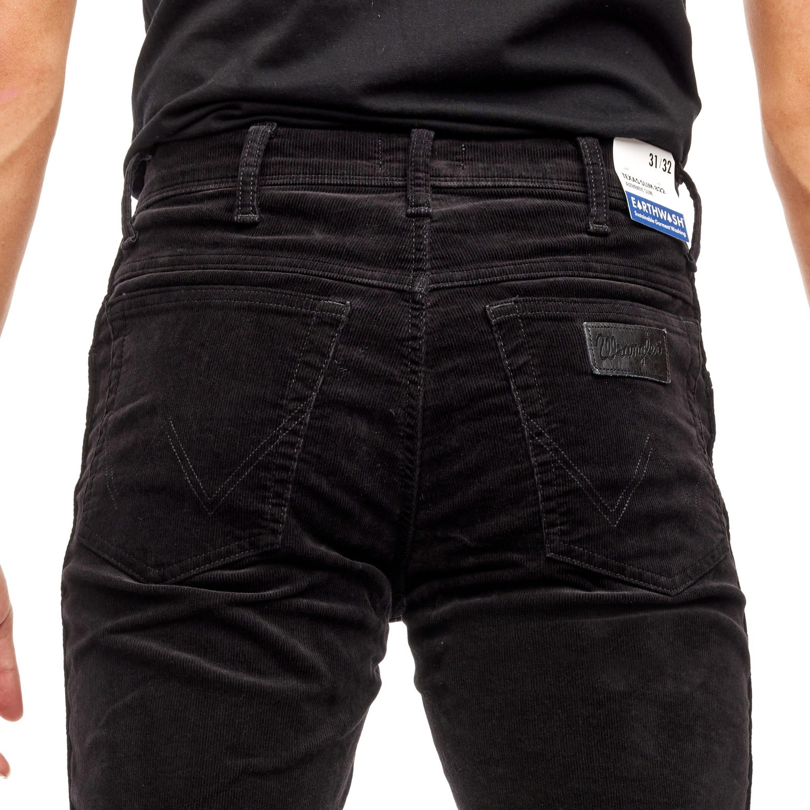 WRANGLER TEXAS SLIM BLACK W12SEC100 44/34 Rozmiar 44/34