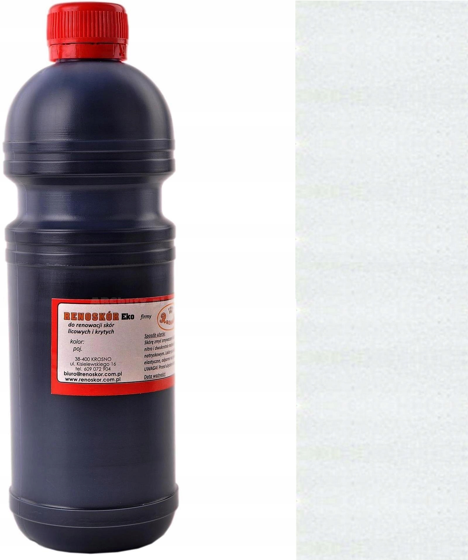 G12-85 BEZBARWNY PÓŁMAT RENOSKÓR FARBA SKÓRA KRYTA Rodzaj renowacja skóry