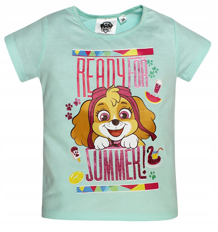 

Psi Paw Patrol Bluzka Dla Dziewczynki T-shirt 98