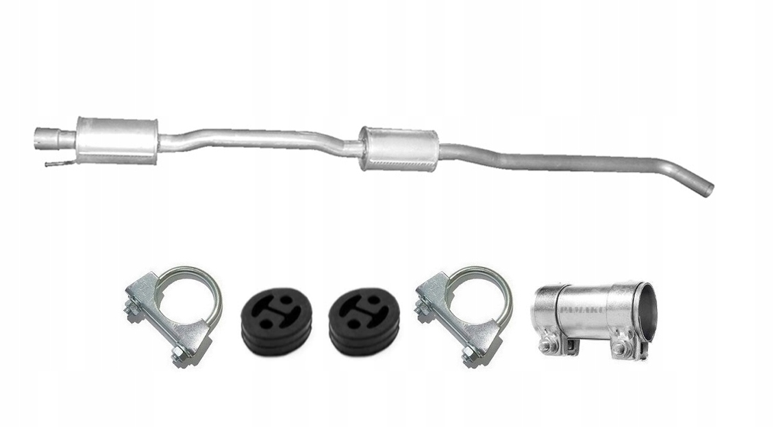 22.43 - ROVER 75 2.0 2.5 V6 (1999-2005) средний глушитель
