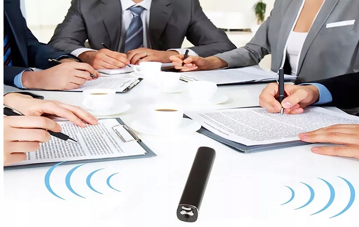 DYKTAFON SZPIEGOWSKI UKRYTY PODSŁUCH MAGNES DETEKCJA GŁOSU 500 GODZIN 2w1 Wysokość produktu 2.2 cm