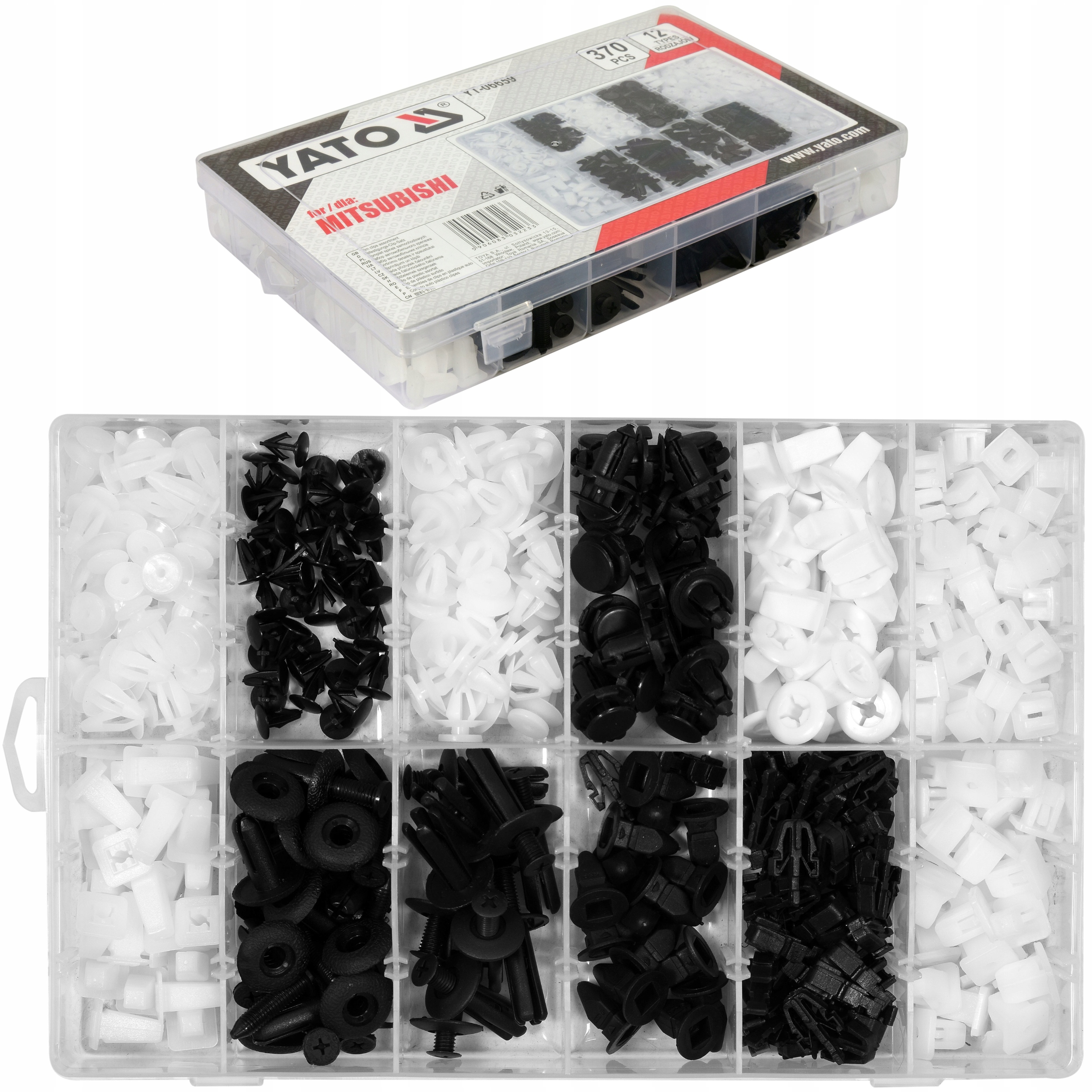 

Yato Spinki Do Auta Tapicerki Mitsubishi 370 Szt.