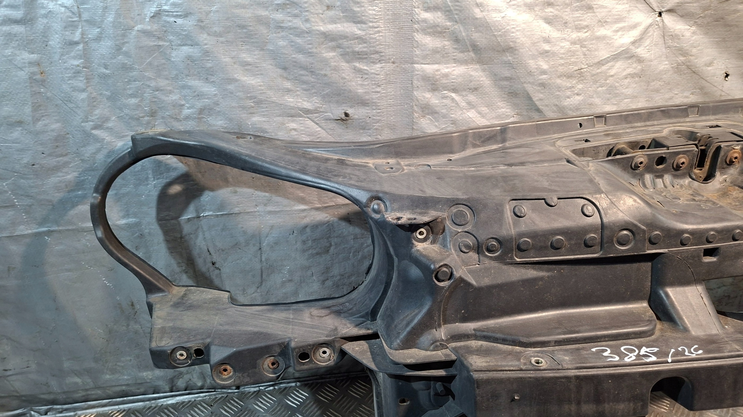 support panel for radiators pillar VW POLO IV 1.2