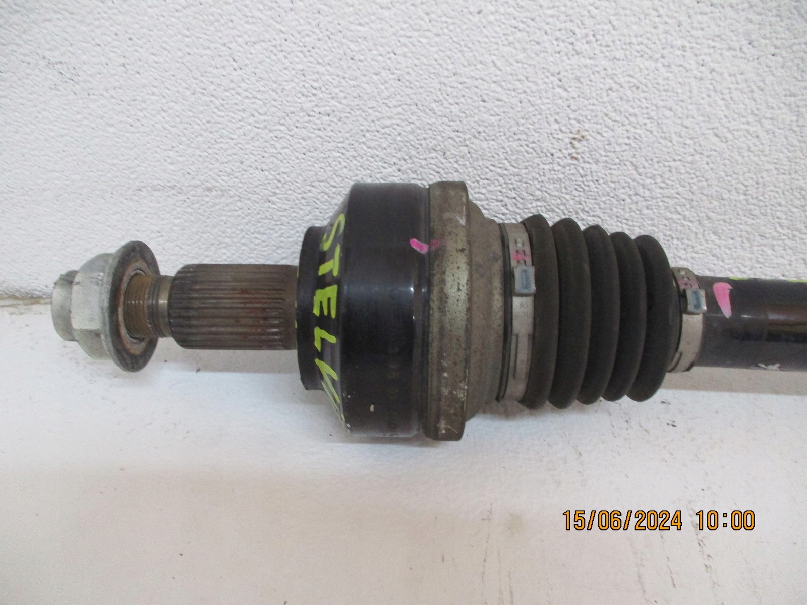 semi-axis left rear part rear ALFA ROMEO STELVIO 2,2D 00505504240