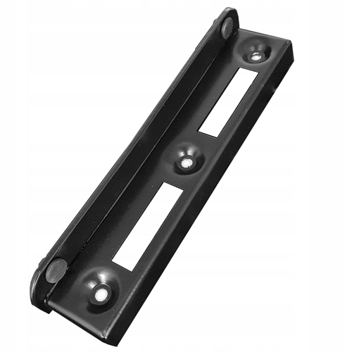 ZATRZASK ZAMKA CZARNY ODBÓJ OPÓR DO FURTKI BRAMY DO PRZYKRĘCENIA