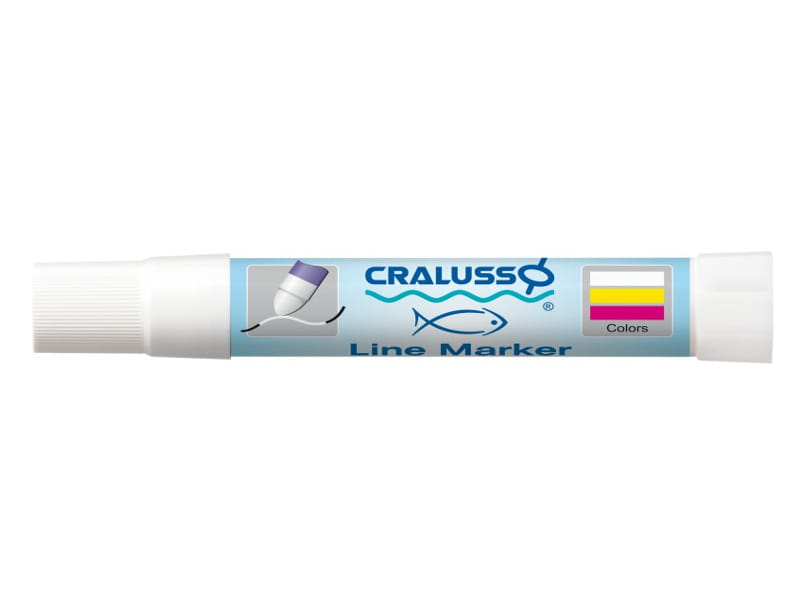 Marker do żyłki - biały CRALUSSO