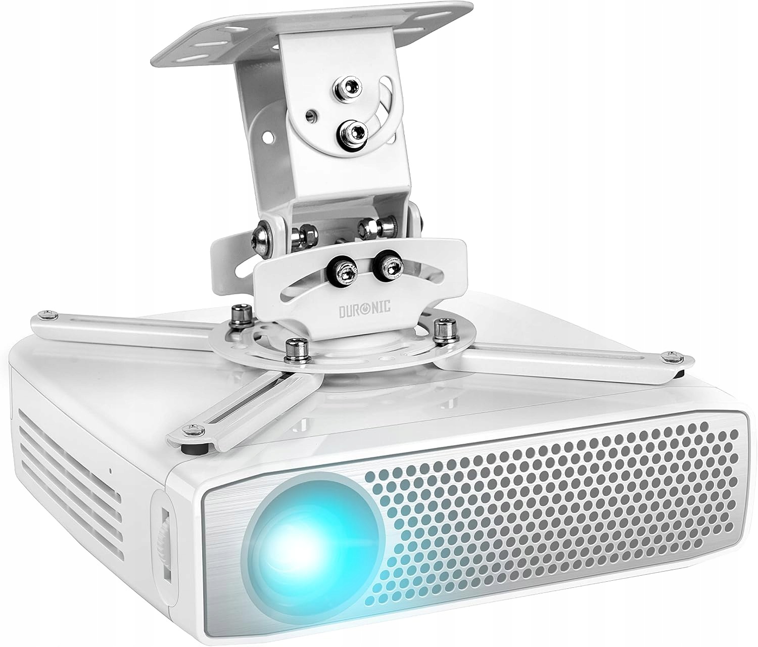 Držák Pro Projektor Duronic Stropní Nástěnný PB05XB 13,6 Kg Bílý Dárek