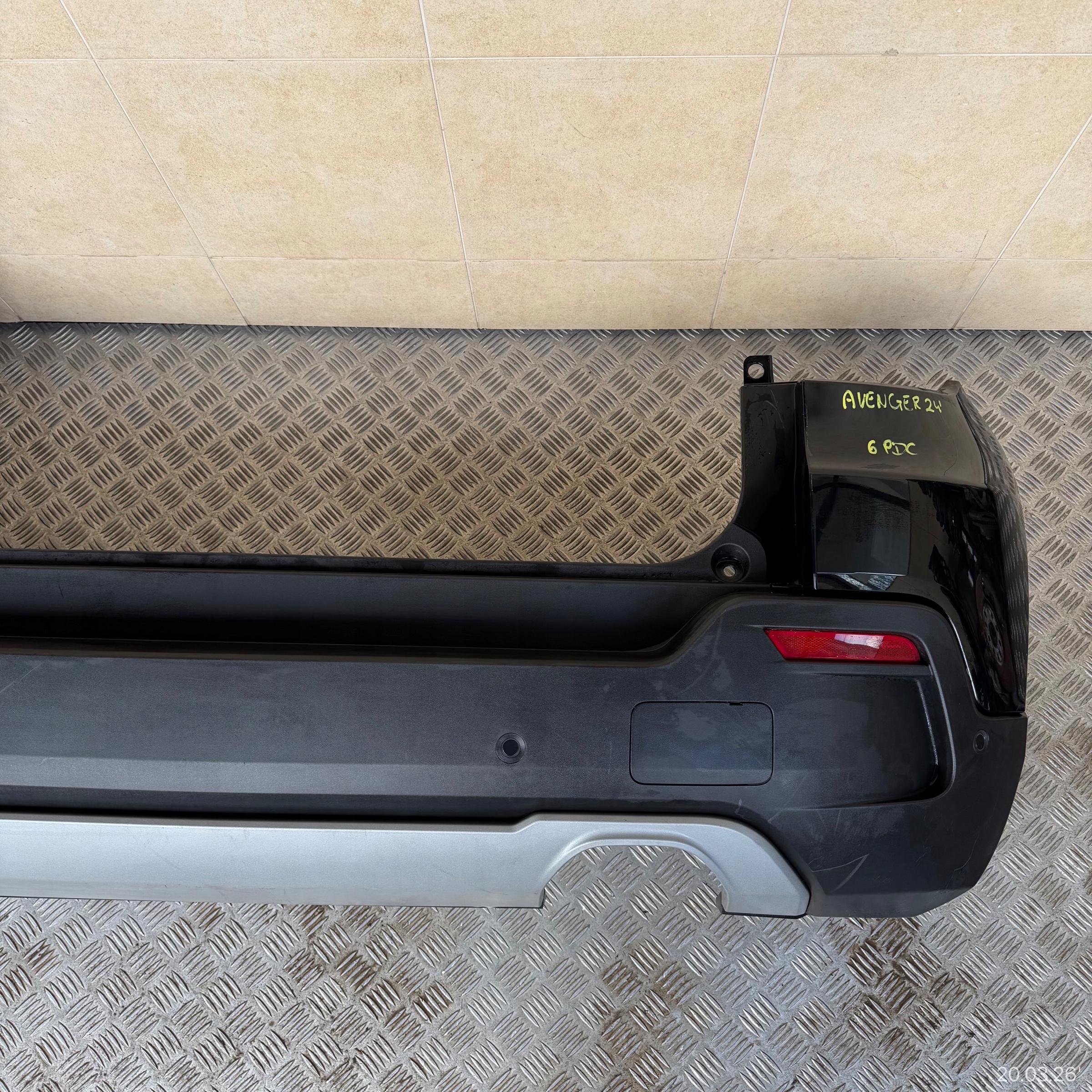 bumper rear complete JEEP AVENGER 2024 ROK 6 PDC