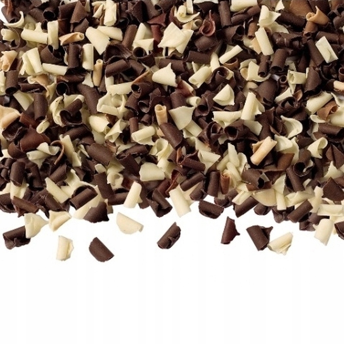 Posypka Dekoracyjna Czekoladowa Wiórki Duo 100g