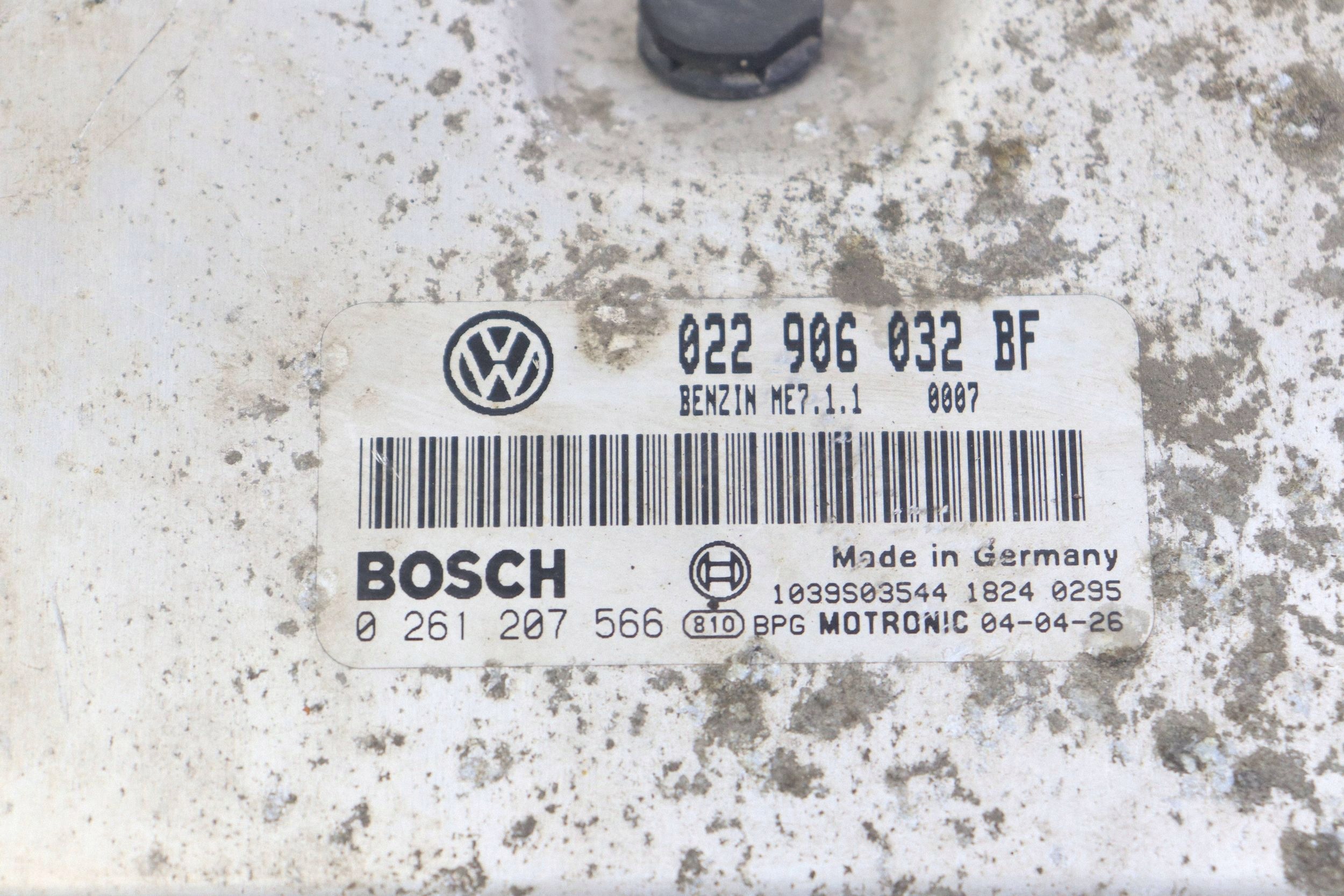 VW TOUAREG e modulo centralina motore ECU 3.2 V6 022906032BF 0261207566