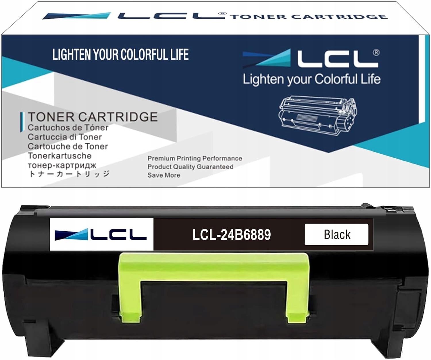 Toner LCL XM1246 černý 21000 stran kompatibilní Lexmark 24B6889