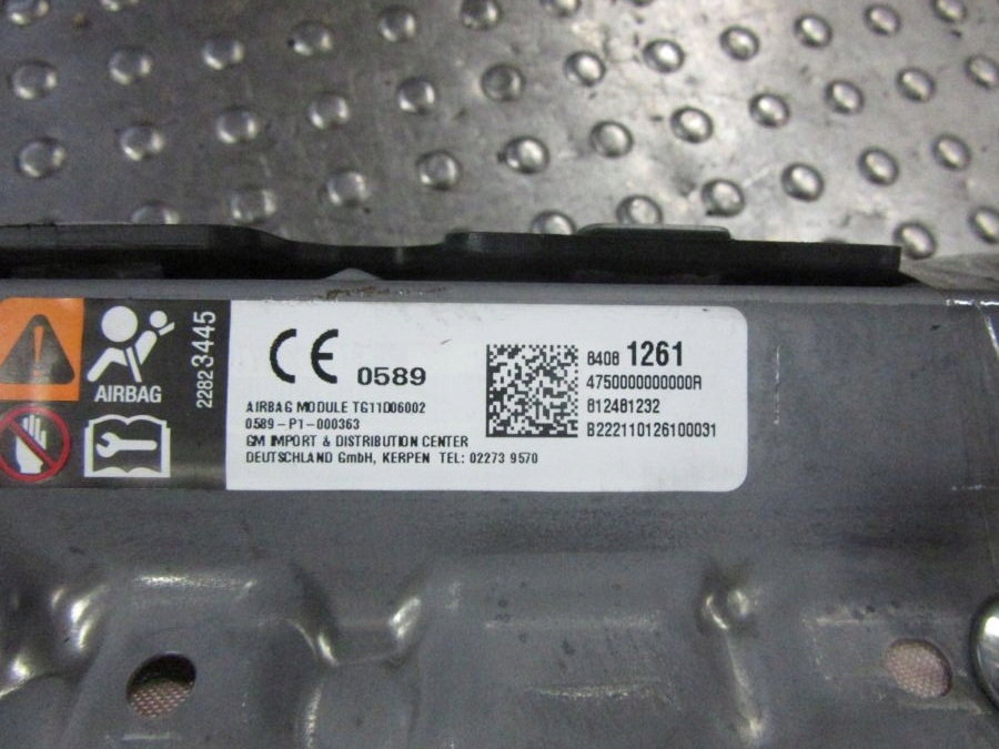 Chevrolet Camaro 2016> подушка коленная перед европа