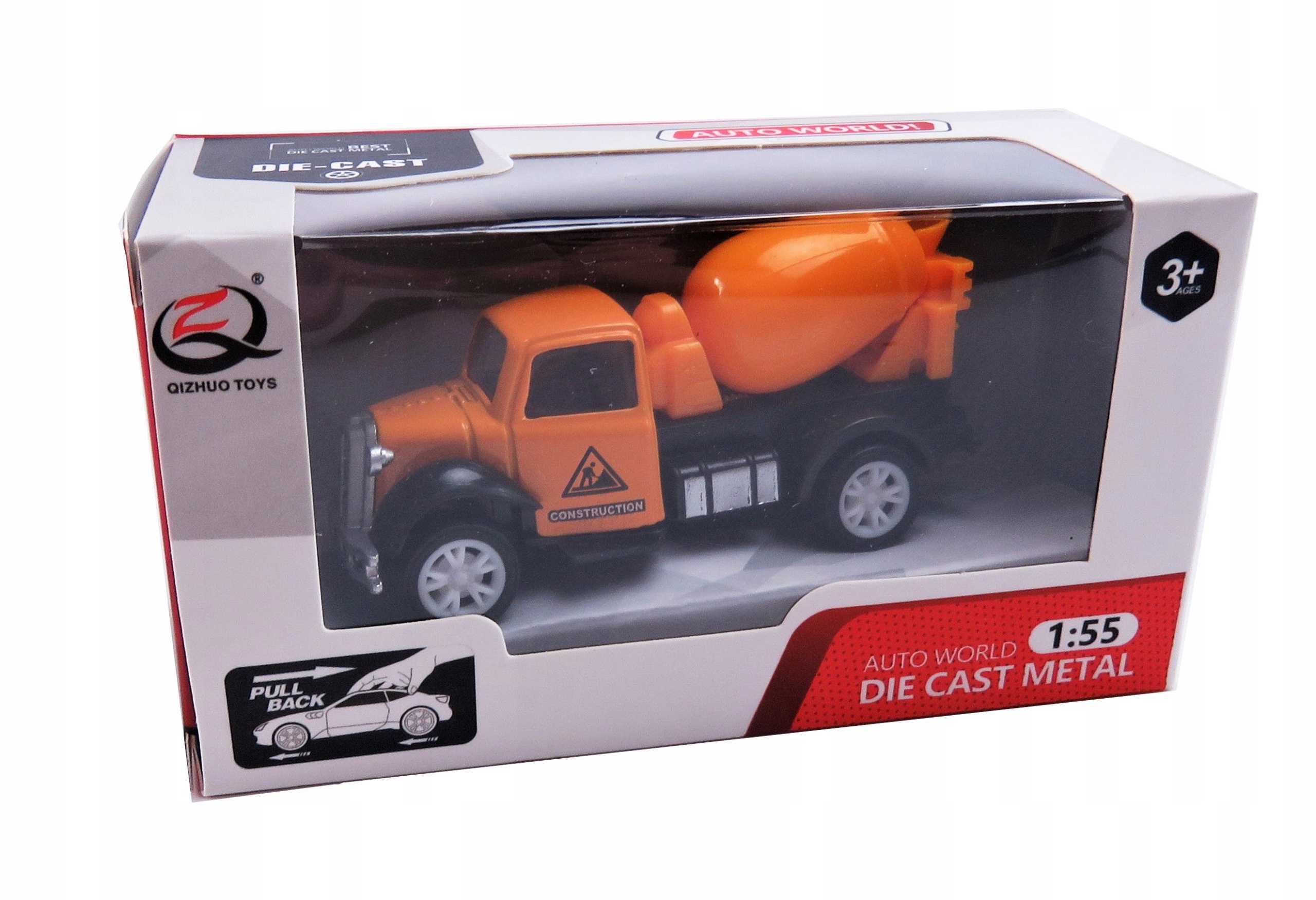 SAMOCHÓD CIĘŻAROWY BUDOWLANY ZABAWKA MODEL