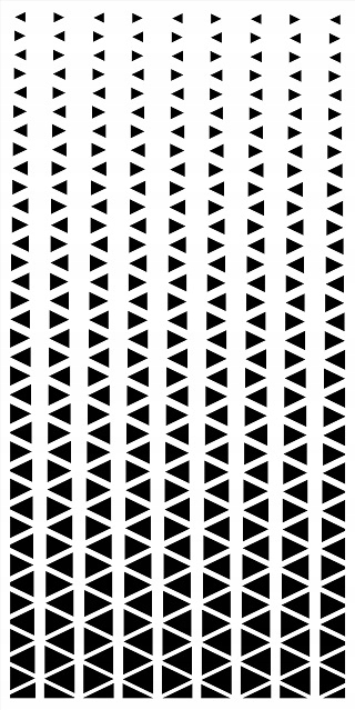 Malířská šablona na omítky 92 cm Architektonický beton Omítka