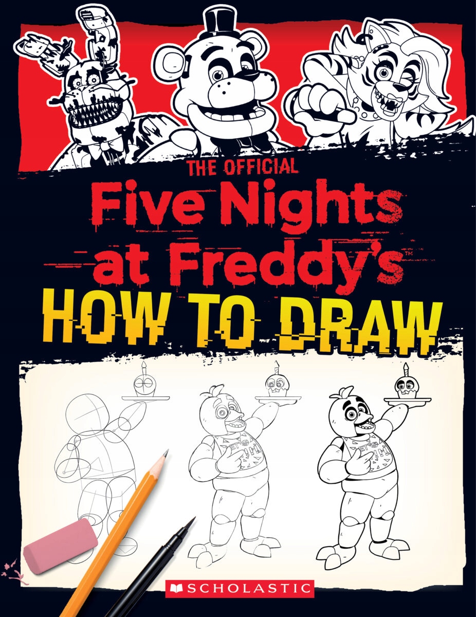 Książka FNaF How to Draw Freddy's Poradnik