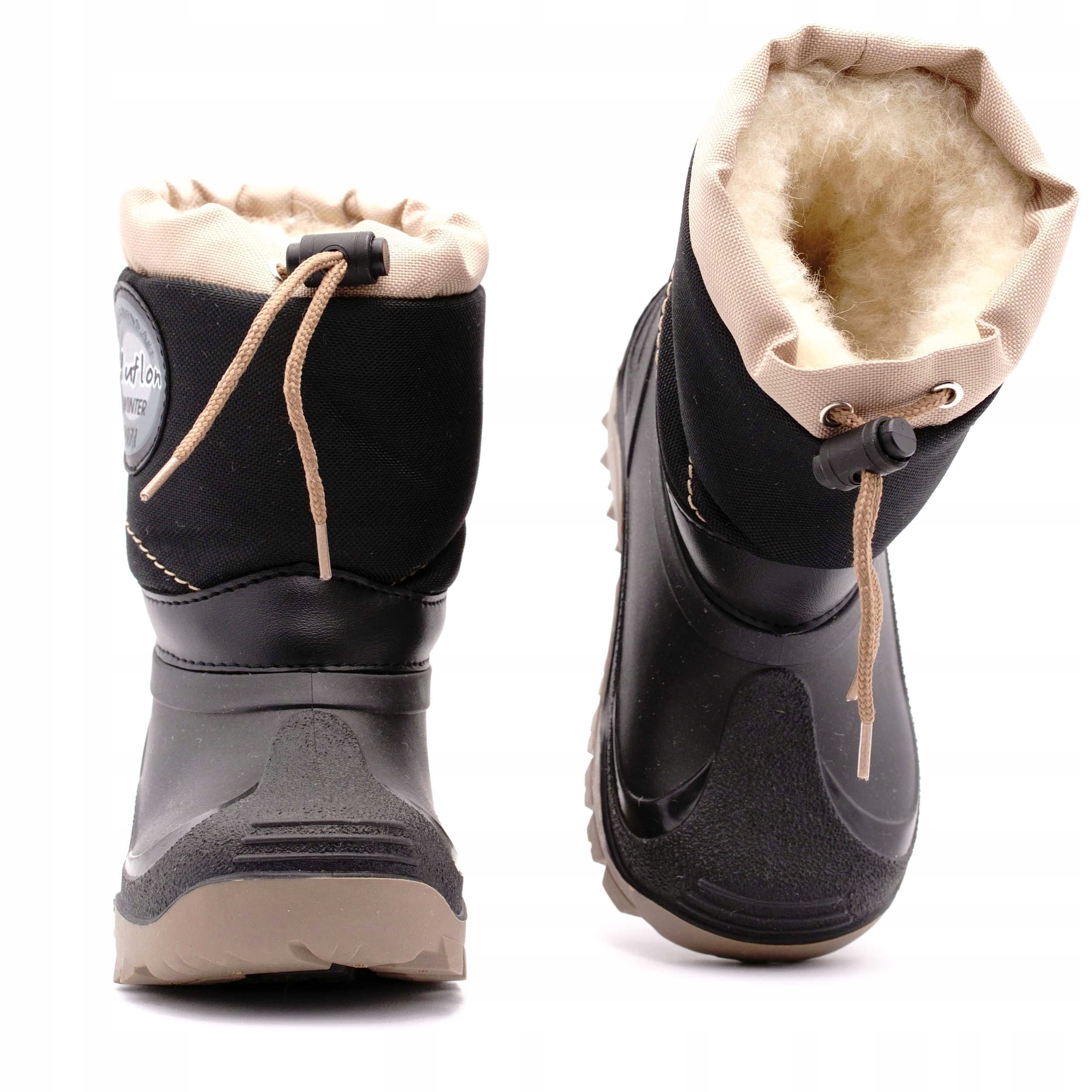 RENBUT MUFLON ŚNIEGOWCE BUTY ZIMOWE WEŁNA 21/22 Kod producenta 22-468_0385