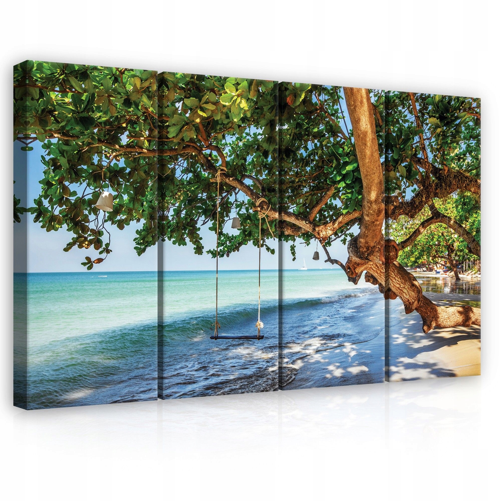 Obraz 120x80 Tropické pláže more oceán relax leto slnko pokoj piesok