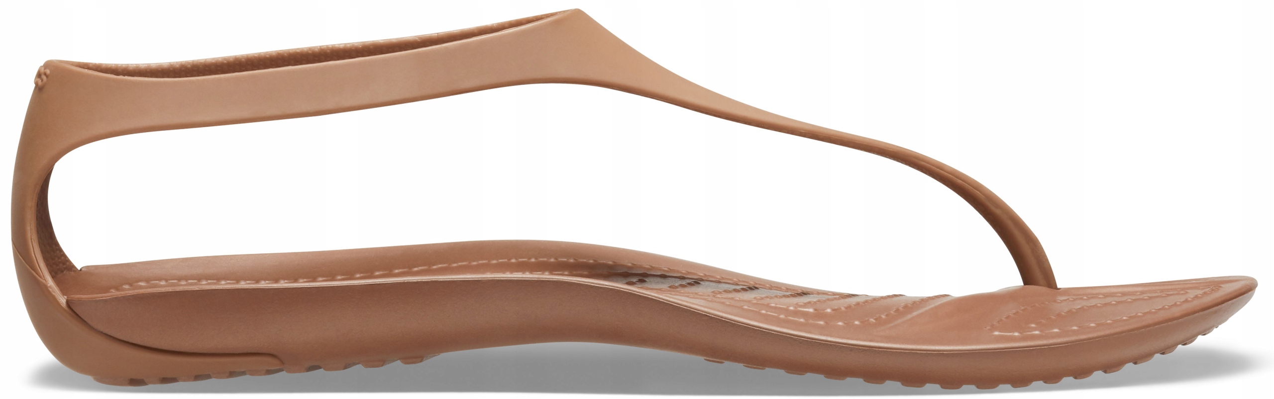 Sandály Crocs Sexy Flip 38,5 w8 Bronze