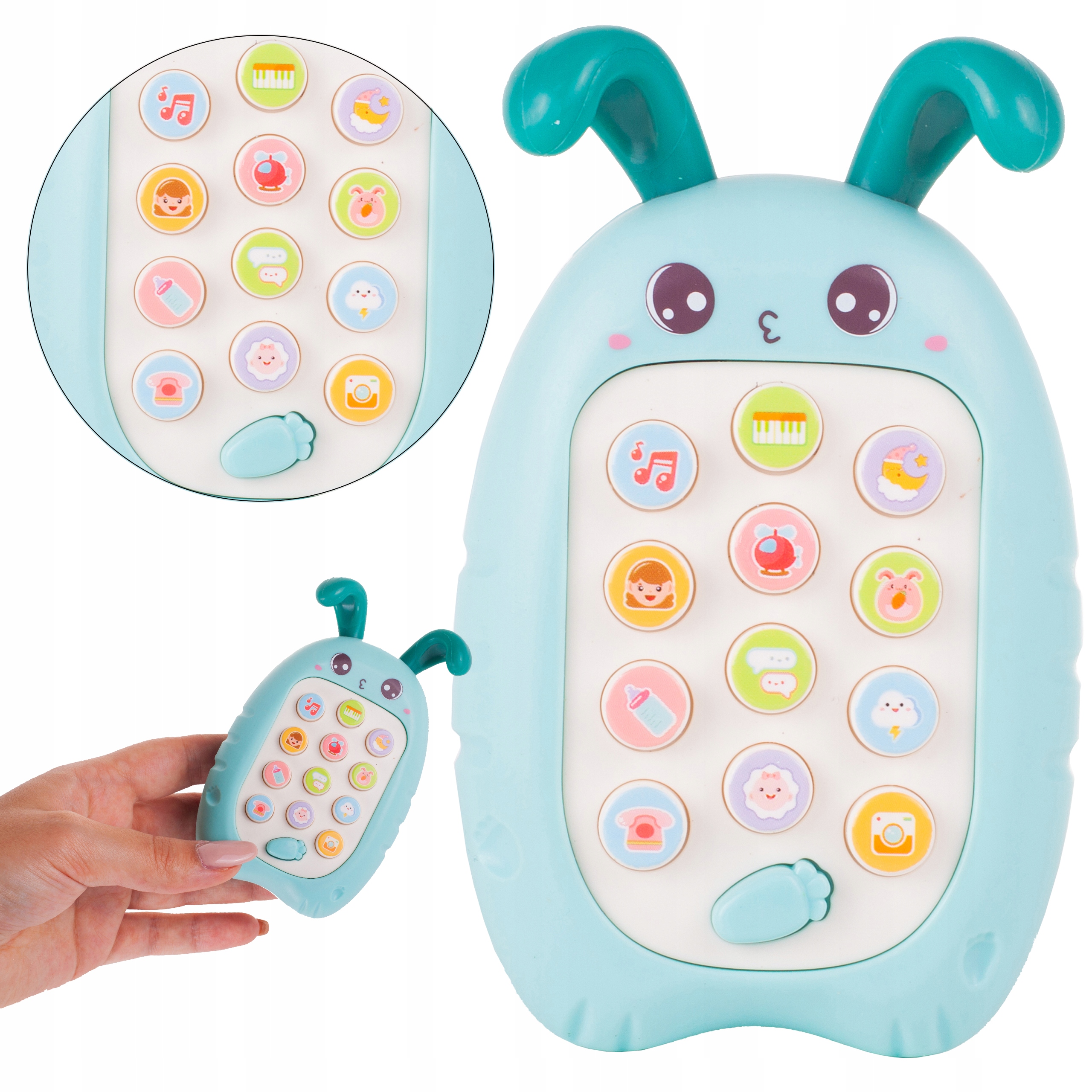 

Telefon Muzyczny Interaktywny Malucha Do Zabawy