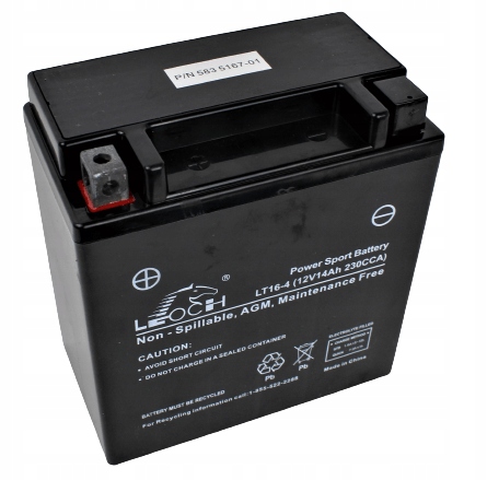 Gelový akumulátor Tc/cth pro traktory Husqvarna