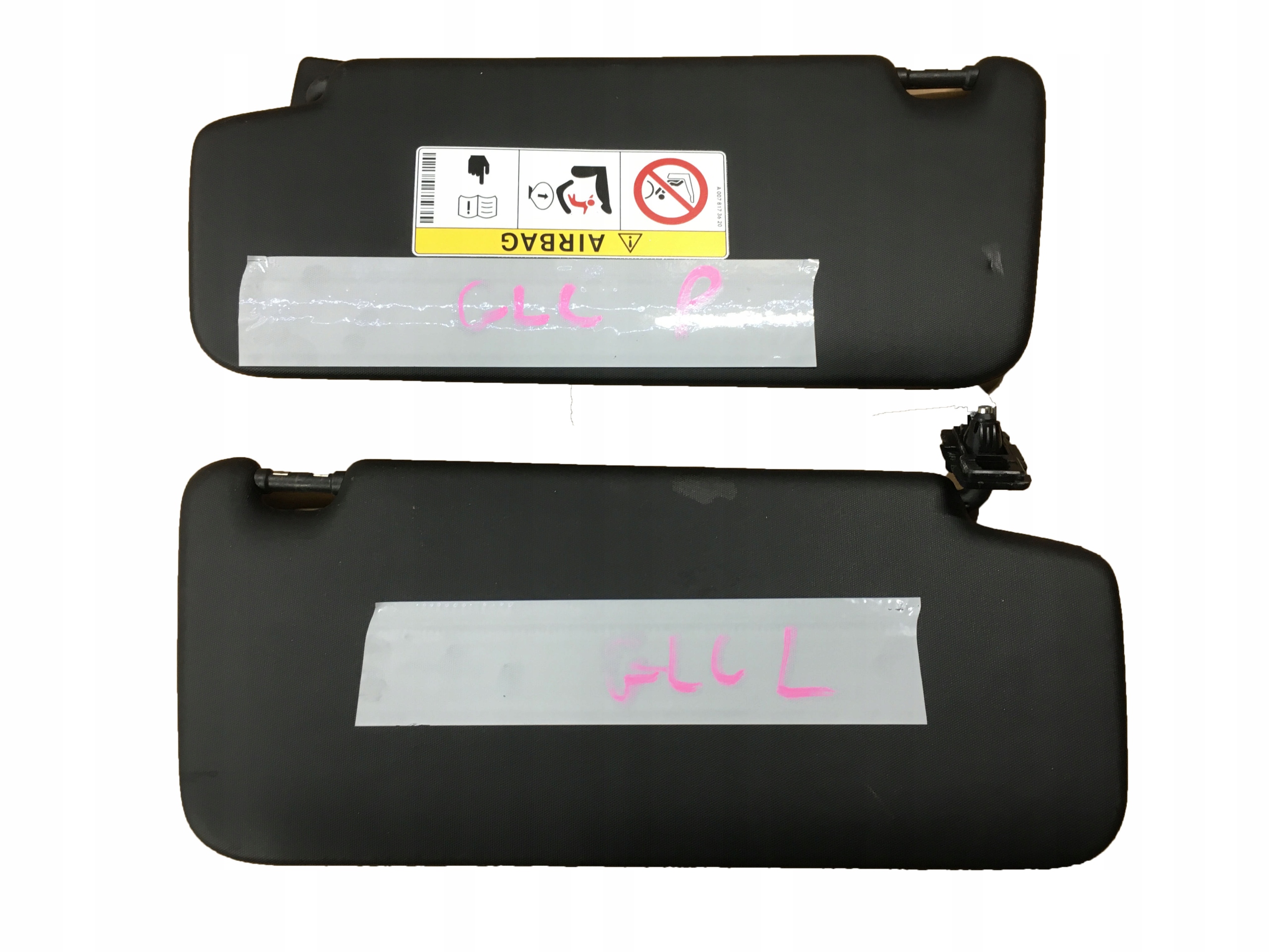 Сонцезахисний козирок правий лівий MERCEDES W253