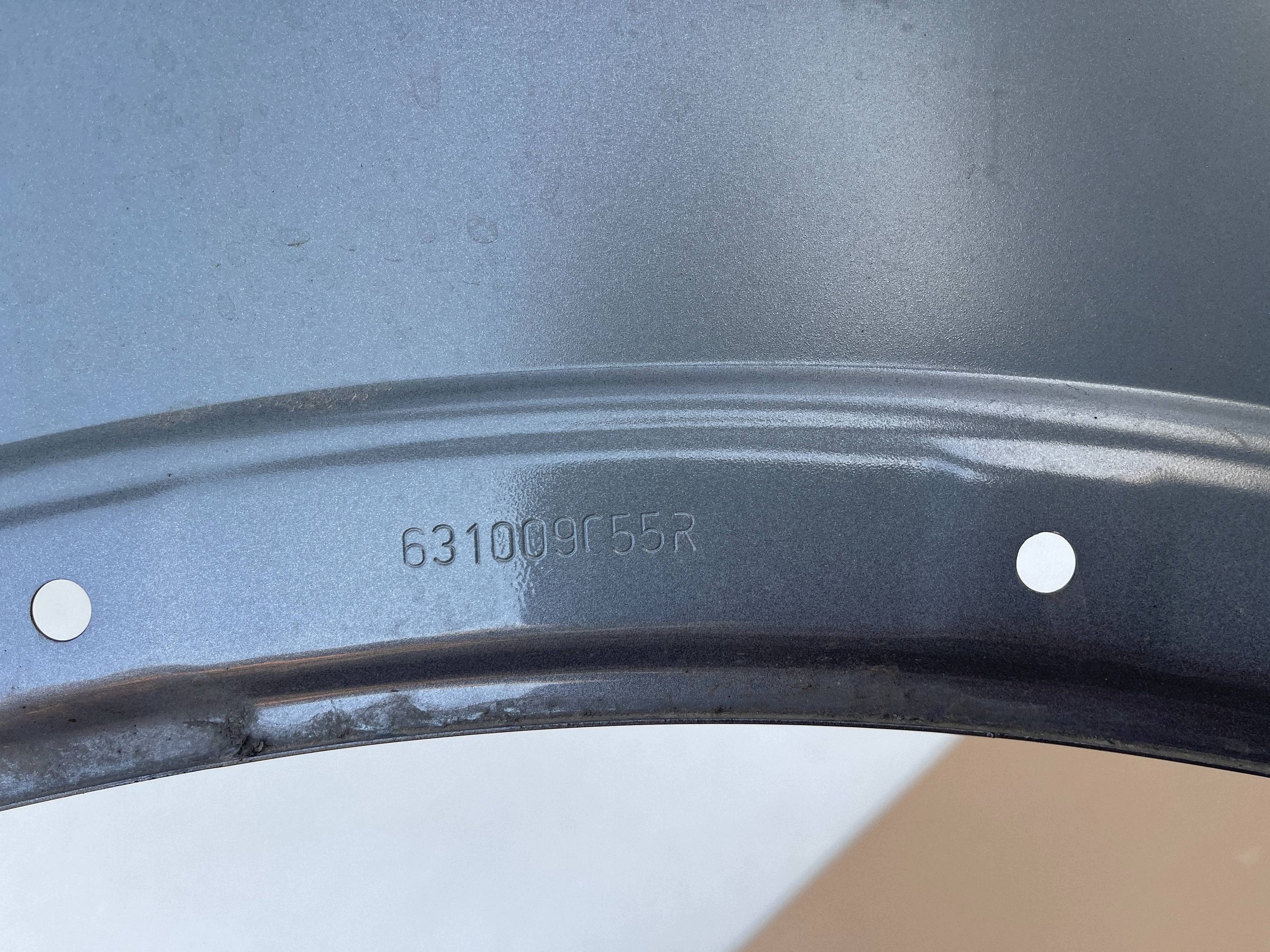 fender front front right right RENAULT CAPTUR II 19- 631009055R ASX