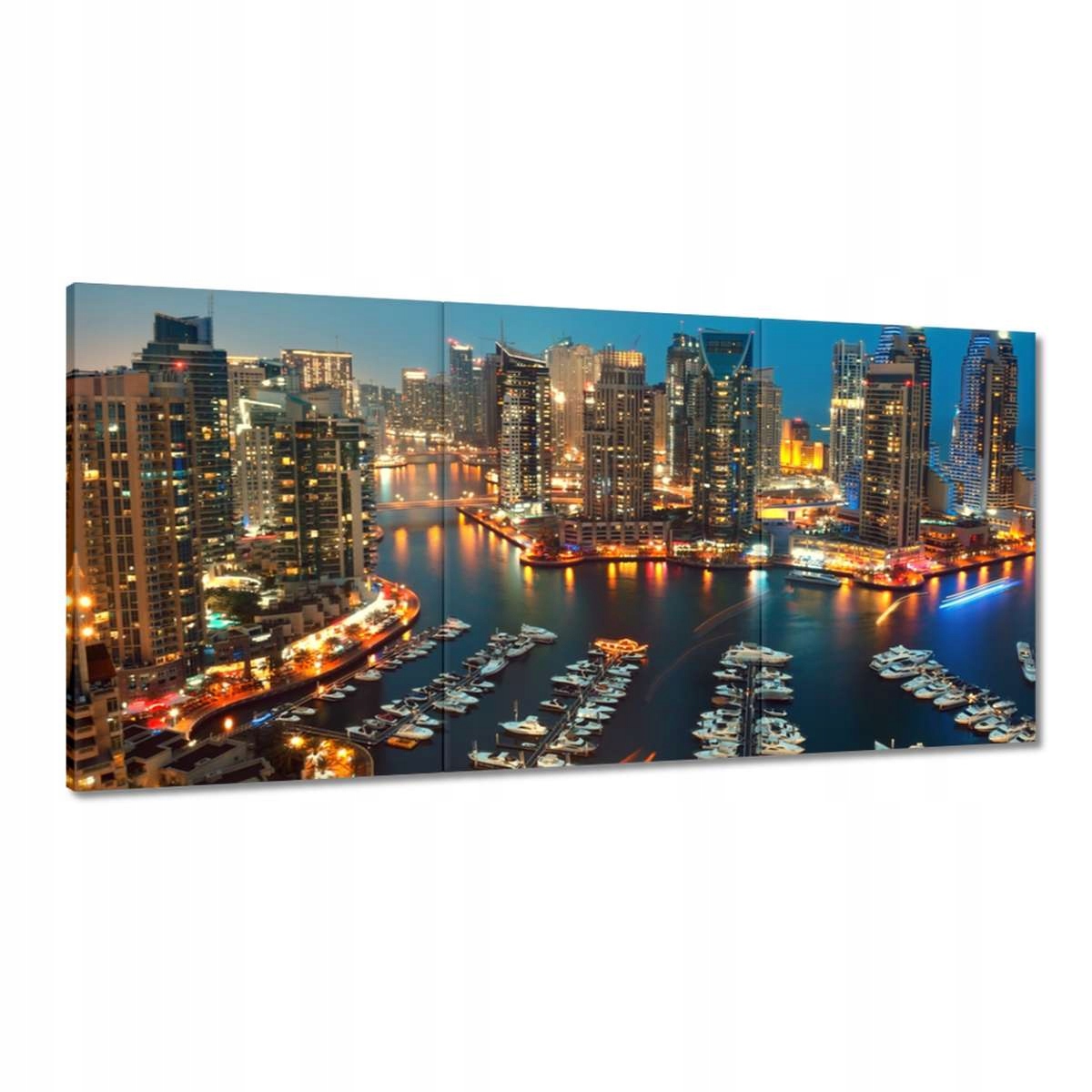 Obrazy 180x90 Dubaj v noci