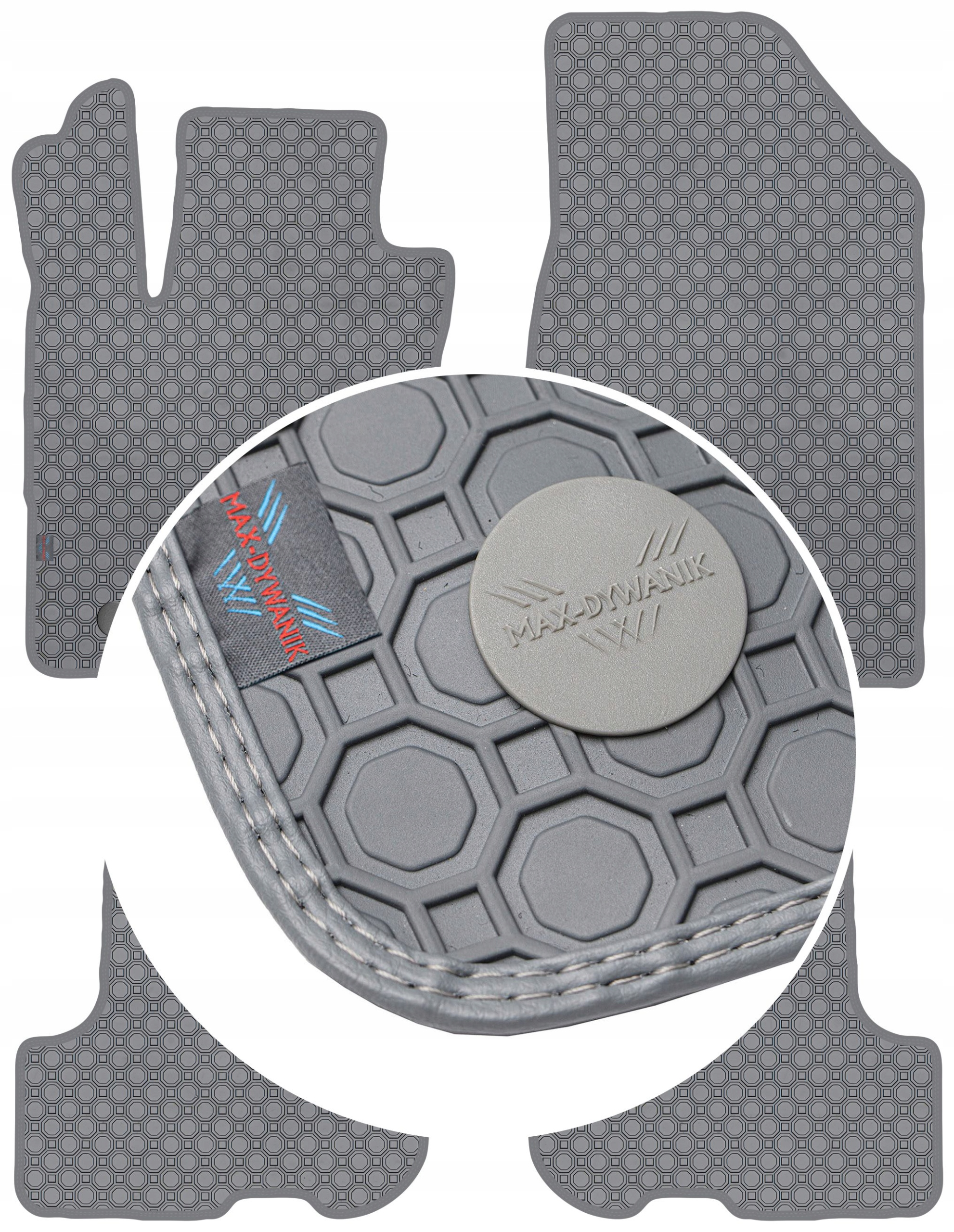 Dacia Sandero II Fl 2018 Koberce Popielate