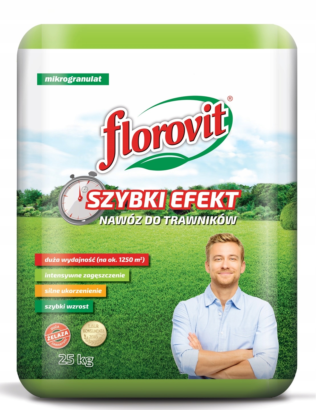 

Nawóz Wiosenny Do Trawy Szybki Efekt Florovit 25KG