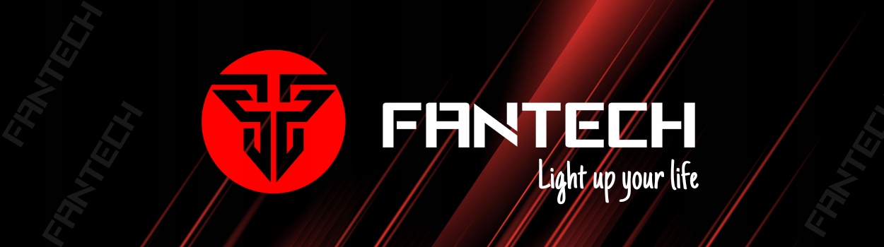 Słuchawki gamingowe dla graczy mikrofon LED RGB PC Marka Fantech