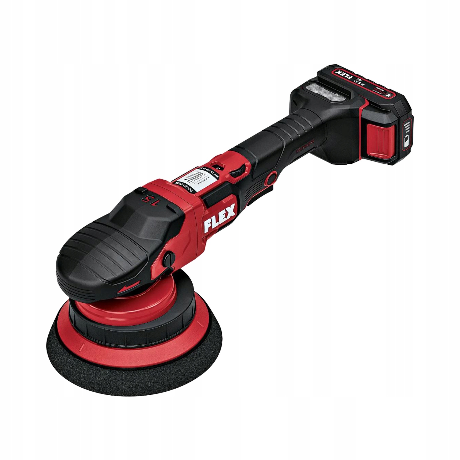 Flex Xfe 15 150 18-EC Set akumulátorový excentrický leštiaci stroj