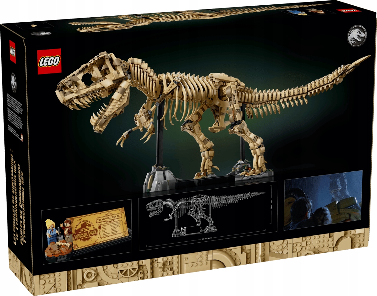 Lego Jurassic World 76968 Szkielet tyranozaura