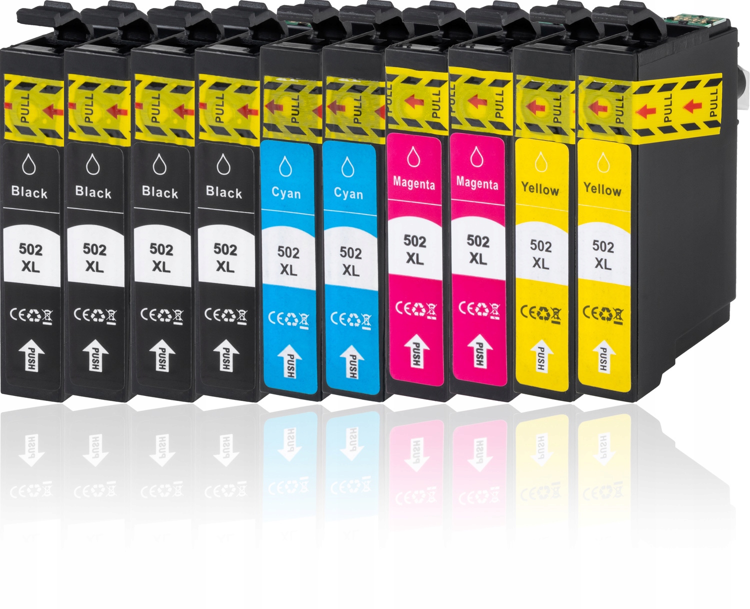 

10X Tusze do Epson 502 XL XP-5100 WF-2800 WF-2860