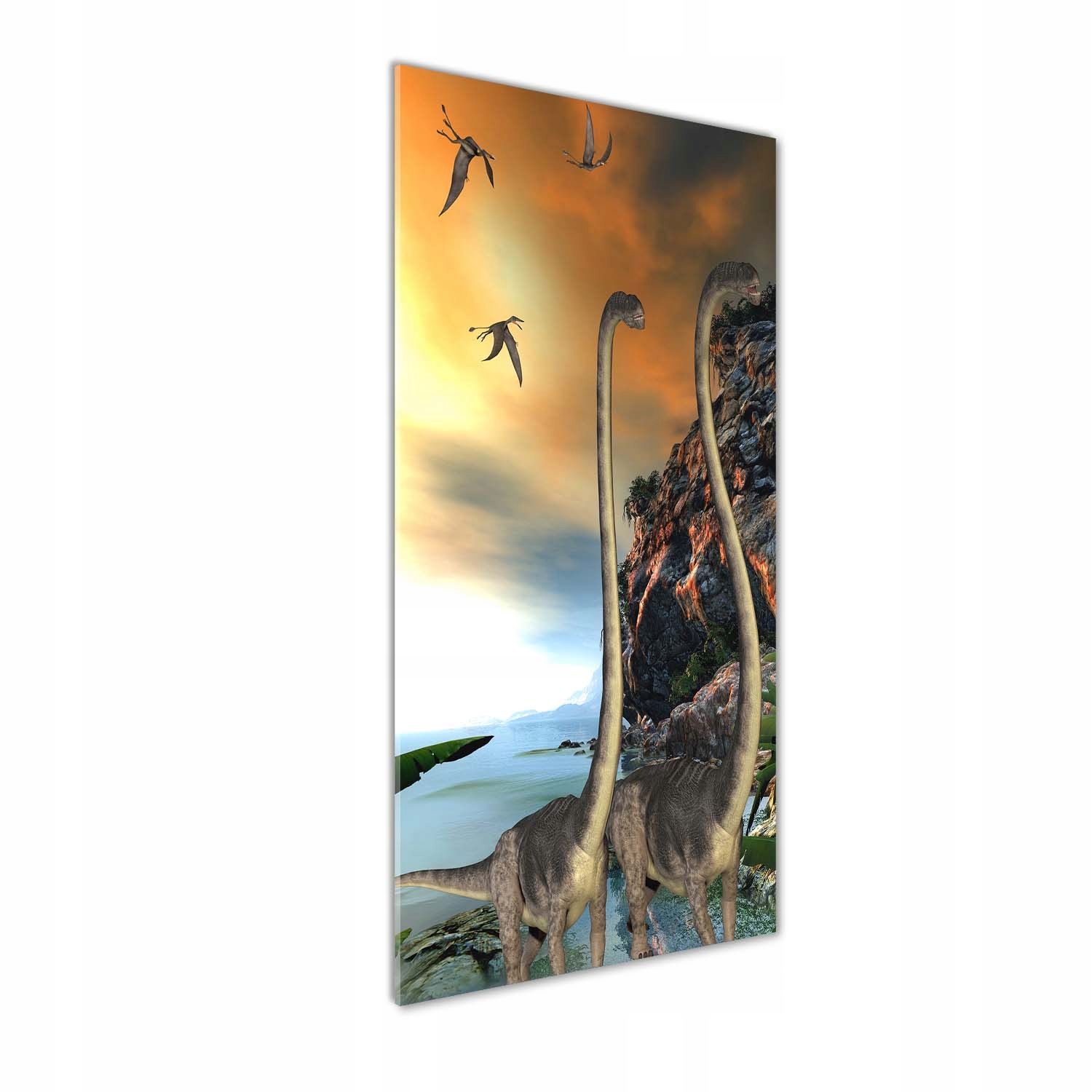 

Foto obraz akrylowy na ścianę Dinozaury 50x125cm
