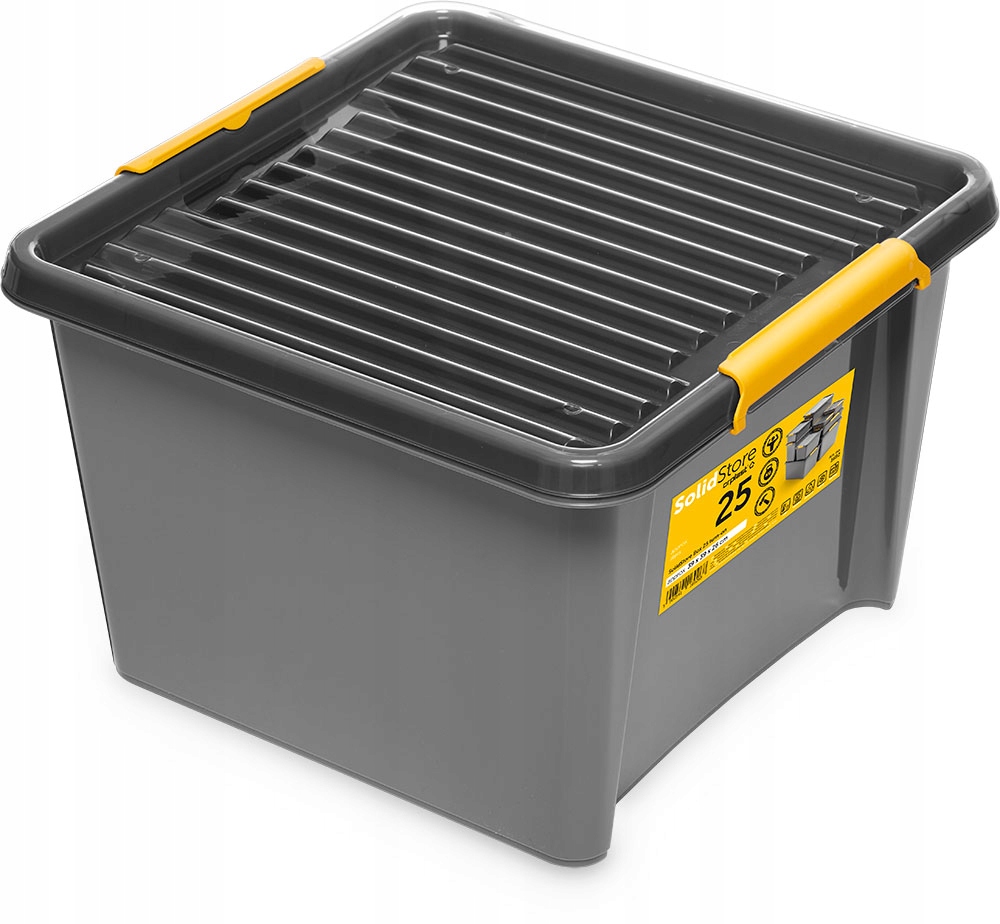 

Pojemnik Pudło Organizer Plastikowy Pokrywa 25L