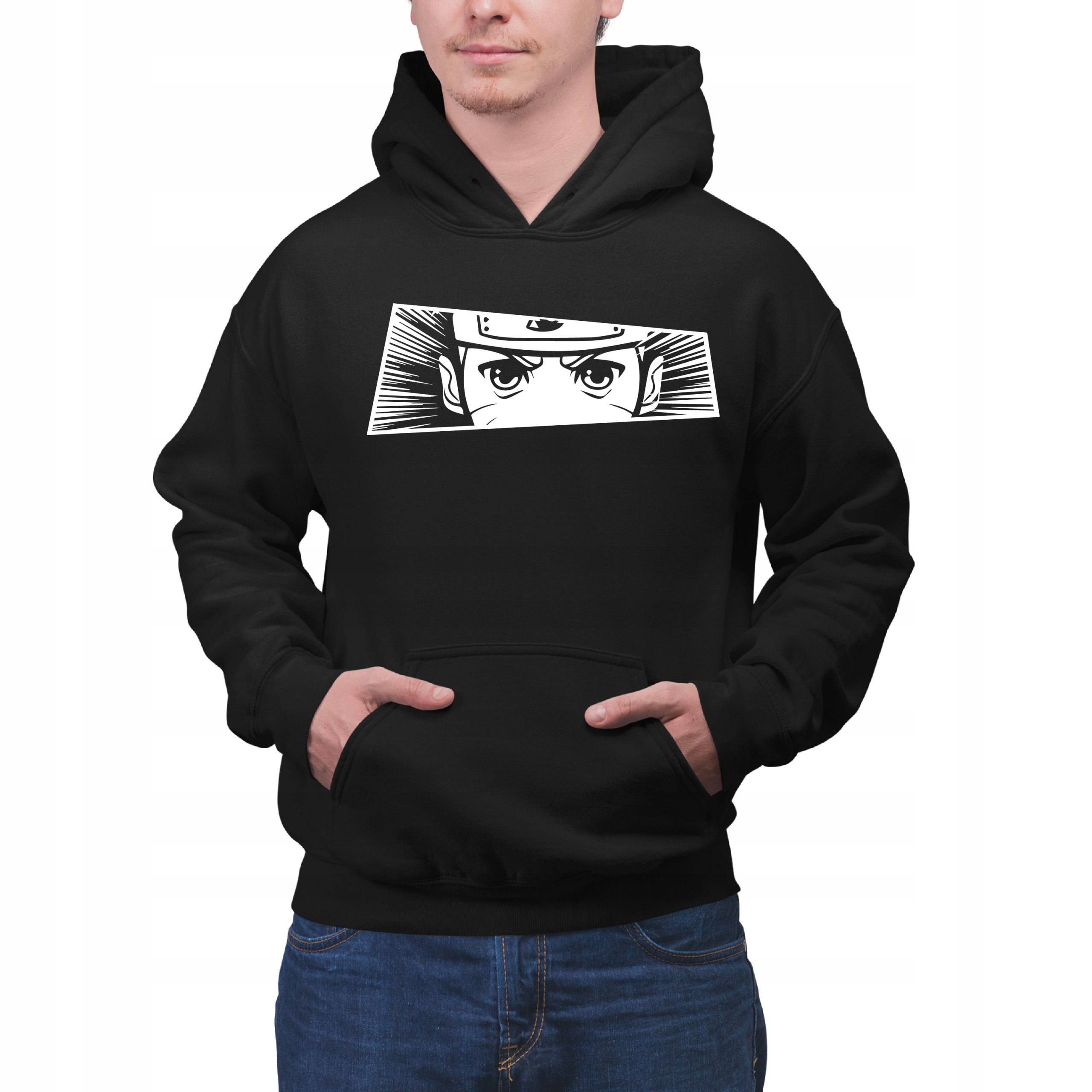 

Bluza Czarna Kangurka Anime Dragonball Oczy Eye