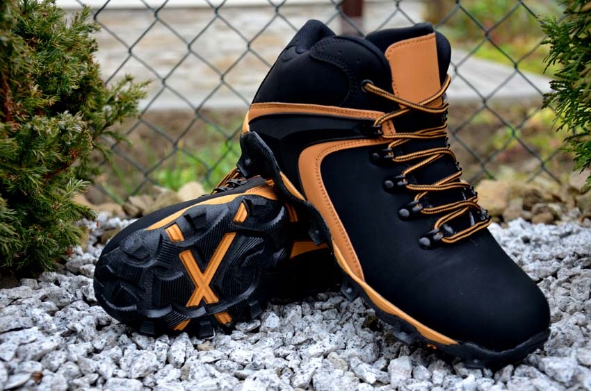 GÓRSKIE ORGINALNE ZIMOWE BUTY ŚNIEGOWCE TREX SPORTOWE OCIEPLANE TREKINGOWE Stan opakowania oryginalne