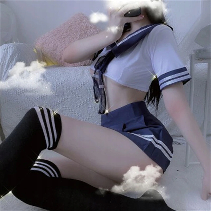 STRÓJ UCZENNICA SEXY EROTYCZNA STUDENTKA JAPOŃSKA Rozmiar uniwersalny